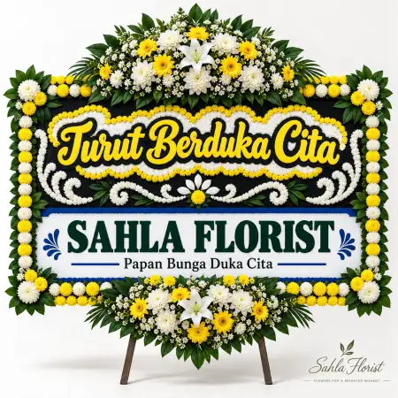 Papan Bunga Duka Kesambi